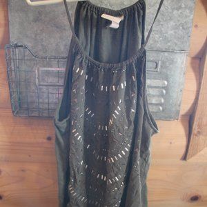 Knox Rose Army Green Tank Top